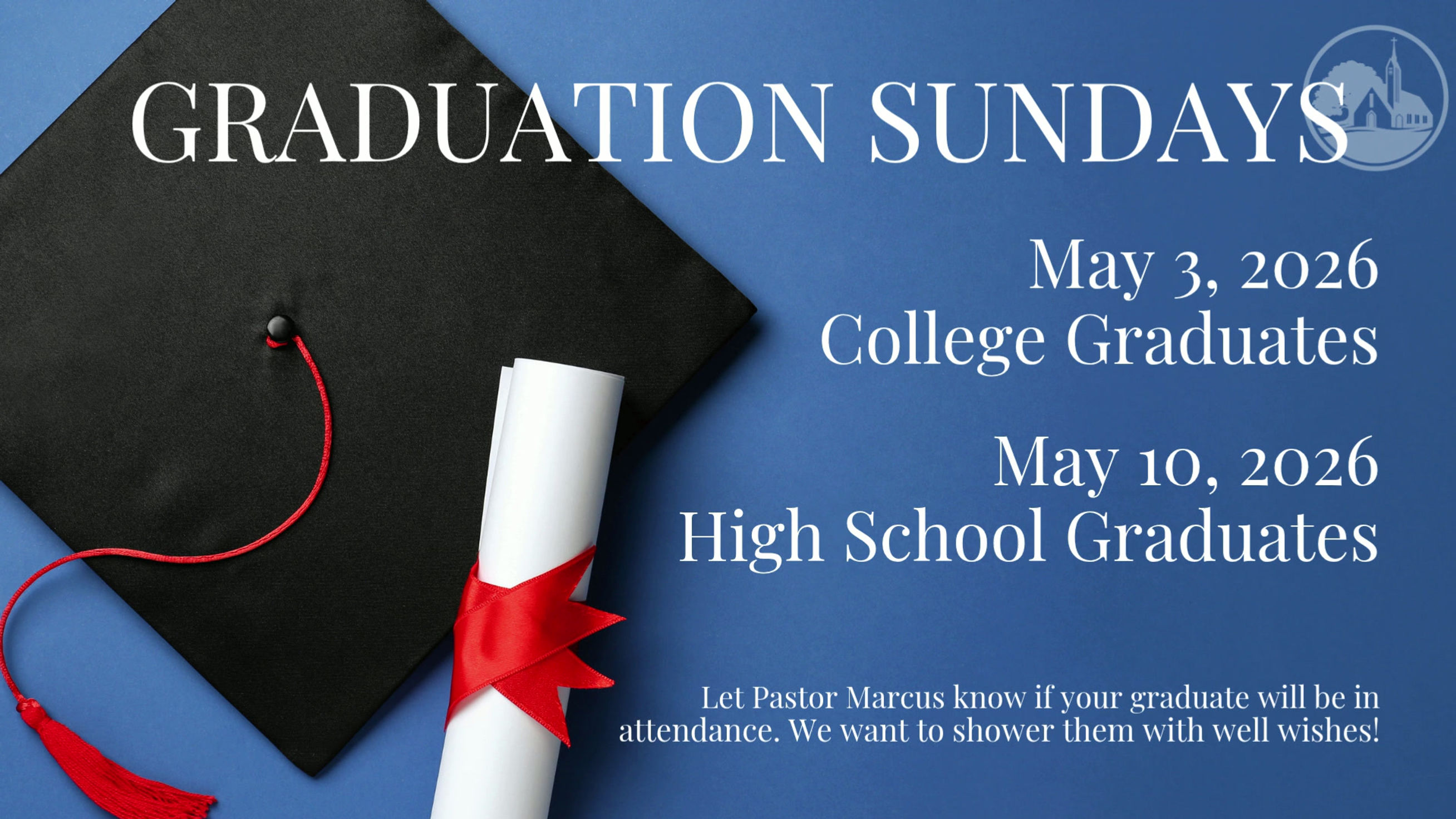 Sunday Announcements
